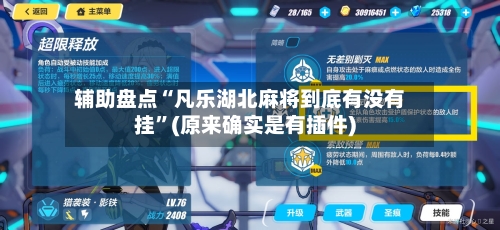 辅助盘点“凡乐湖北麻将到底有没有挂	”(原来确实是有插件)-第1张图片