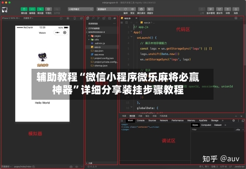 辅助教程“微信小程序微乐麻将必赢神器	”详细分享装挂步骤教程-第1张图片