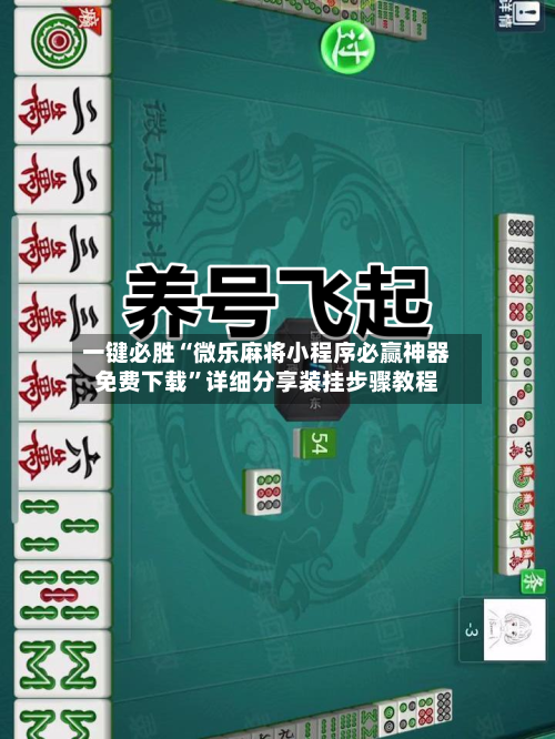 一键必胜“微乐麻将小程序必赢神器免费下载	”详细分享装挂步骤教程-第1张图片