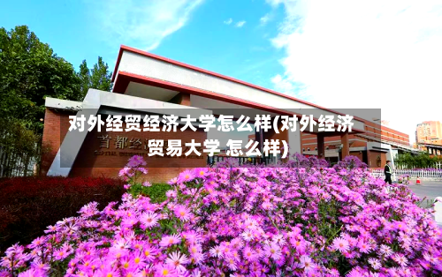 对外经贸经济大学怎么样(对外经济贸易大学 怎么样)-第1张图片