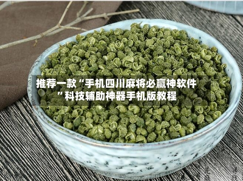 推荐一款“手机四川麻将必赢神软件	”科技辅助神器手机版教程-第1张图片