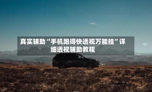 真实辅助“手机跑得快透视万能挂”详细透视辅助教程-第1张图片