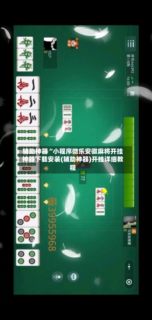 辅助神器“小程序微乐安徽麻将开挂神器下载安装(辅助神器)开挂详细教程-第1张图片