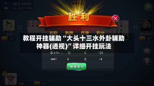 教程开挂辅助“大头十三水外卦辅助神器(透视)”详细开挂玩法-第1张图片