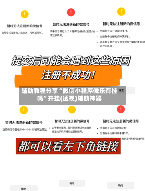 辅助教程分享“微信小程序微乐有挂吗”开挂(透视)辅助神器-第1张图片