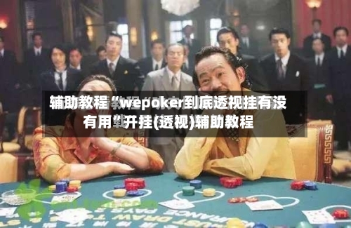 辅助教程“wepoker到底透视挂有没有用	”开挂(透视)辅助教程-第1张图片