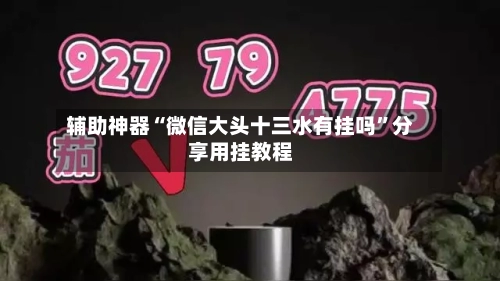 辅助神器“微信大头十三水有挂吗”分享用挂教程-第1张图片