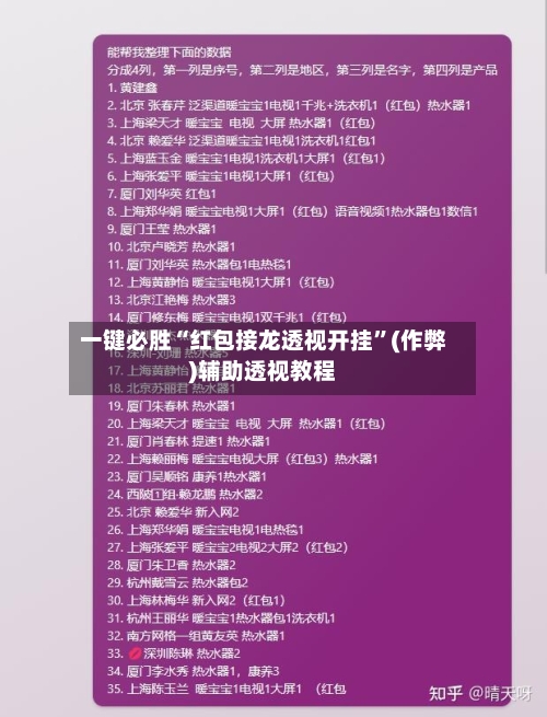 一键必胜“红包接龙透视开挂”(作弊)辅助透视教程-第1张图片