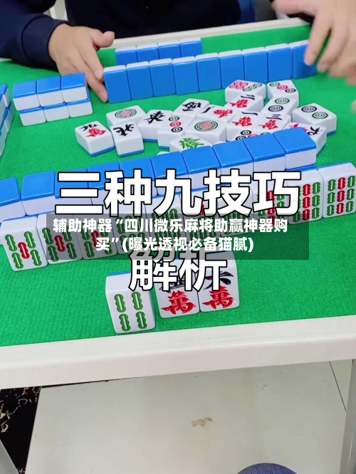 辅助神器“四川微乐麻将助赢神器购买	”(曝光透视必备猫腻)-第1张图片