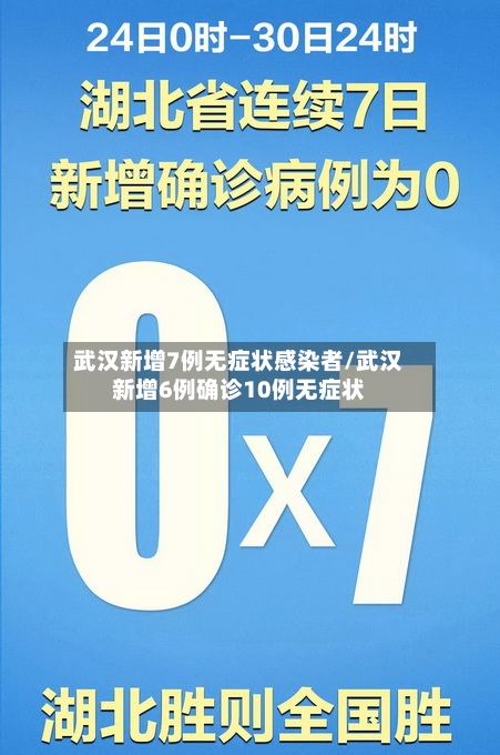 武汉新增7例无症状感染者/武汉新增6例确诊10例无症状-第1张图片