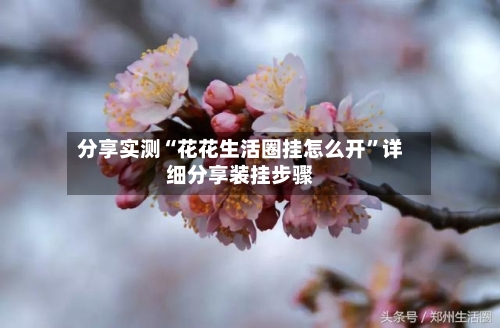分享实测“花花生活圈挂怎么开	”详细分享装挂步骤-第1张图片