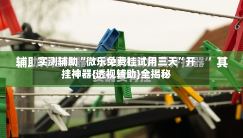 实测辅助“微乐免费挂试用三天”开挂神器{透视辅助}全揭秘-第1张图片
