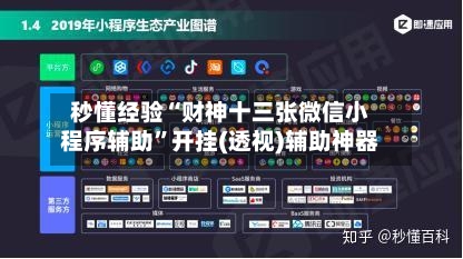 秒懂经验“财神十三张微信小程序辅助”开挂(透视)辅助神器-第1张图片