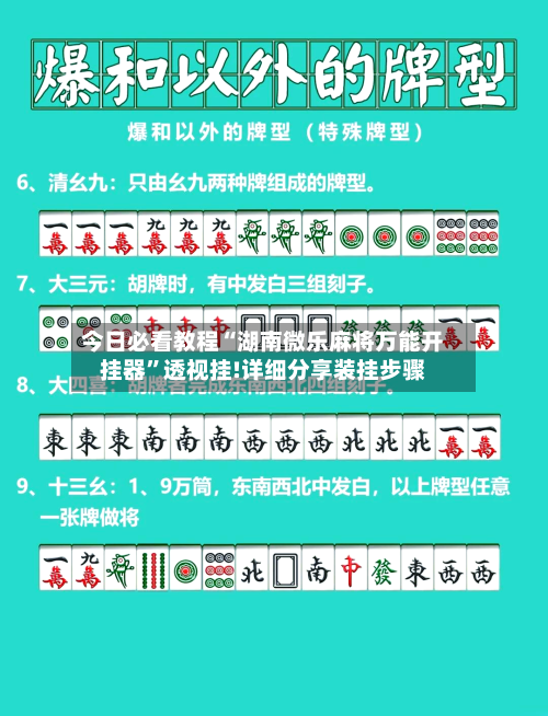 今日必看教程“湖南微乐麻将万能开挂器”透视挂!详细分享装挂步骤-第1张图片