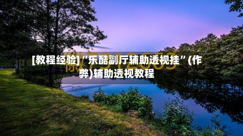 [教程经验]“乐酷副厅辅助透视挂”(作弊)辅助透视教程-第1张图片