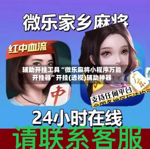 辅助开挂工具“微乐麻将小程序万能开挂器”开挂(透视)辅助神器-第1张图片