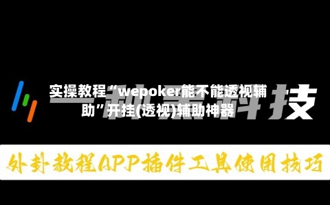 实操教程“wepoker能不能透视辅助”开挂(透视)辅助神器-第1张图片