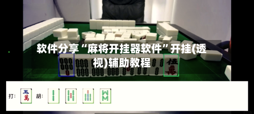 软件分享“麻将开挂器软件”开挂(透视)辅助教程-第1张图片