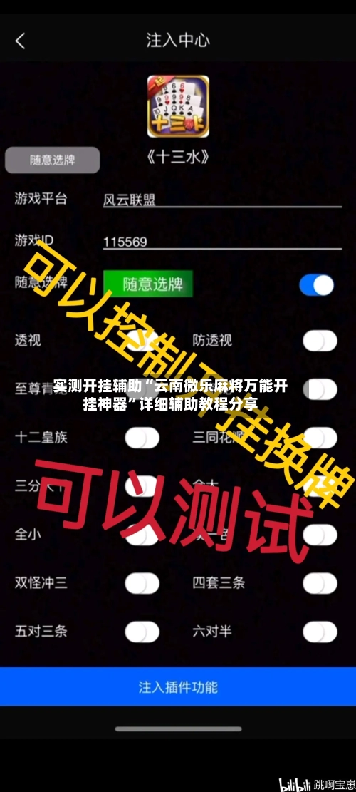 实测开挂辅助“云南微乐麻将万能开挂神器	”详细辅助教程分享-第1张图片