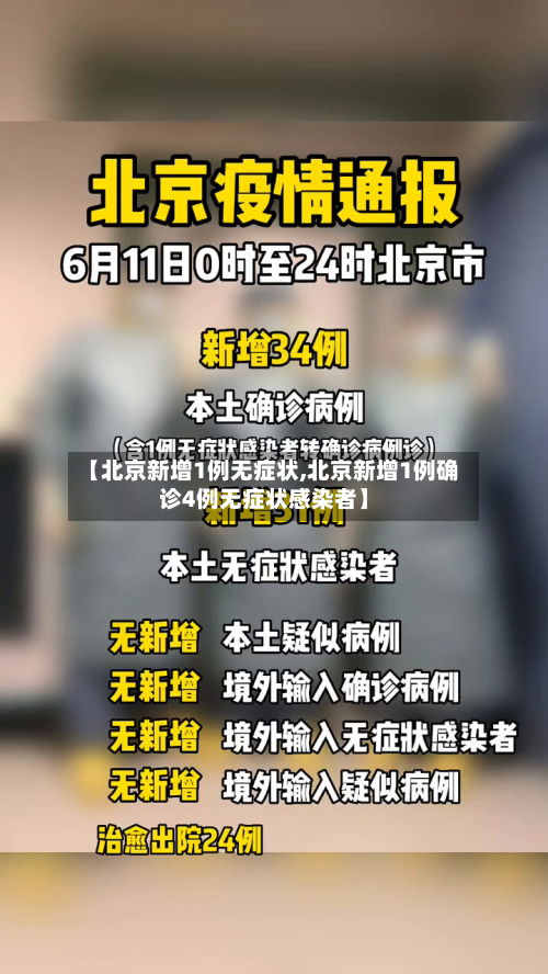 【北京新增1例无症状,北京新增1例确诊4例无症状感染者】-第1张图片