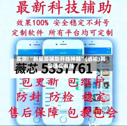 实测!“新星游辅助开挂神器”(透视)其实确实有挂-第1张图片