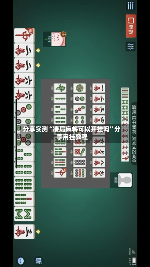 分享实测“凑局麻将可以开挂吗”分享用挂教程-第1张图片