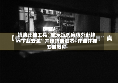 辅助开挂工具“微乐捉鸡麻将外卦神器下载安装”开挂辅助脚本+详细开挂安装教程-第1张图片