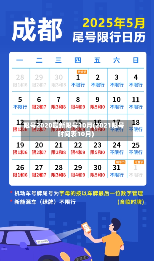 限号2020最新限号10月(2021限号时间表10月)-第1张图片