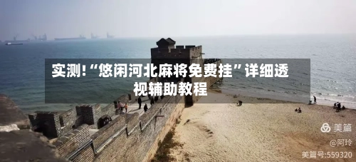 实测!“悠闲河北麻将免费挂	”详细透视辅助教程-第1张图片