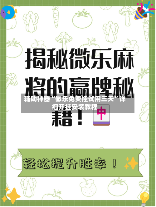 辅助神器“微乐免费挂试用三天”详细开挂安装教程-第1张图片