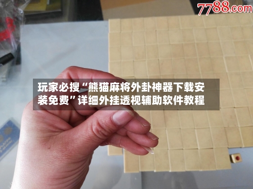 玩家必搜“熊猫麻将外卦神器下载安装免费”详细外挂透视辅助软件教程-第1张图片