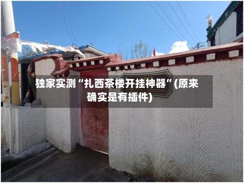 独家实测“扎西茶楼开挂神器”(原来确实是有插件)-第1张图片