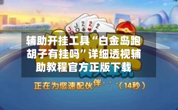 辅助开挂工具“白金岛跑胡子有挂吗”详细透视辅助教程官方正版下载-第1张图片