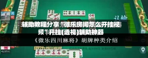 辅助教程分享“微乐房间怎么开挂视频	”开挂(透视)辅助神器-第1张图片