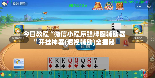 今日教程“微信小程序赣牌圈辅助器”开挂神器{透视辅助}全揭秘-第1张图片