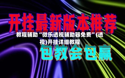 教程辅助“微乐透视辅助器免费”(透视)开挂详细教程-第1张图片