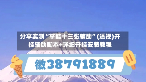 分享实测“掌酷十三张辅助”(透视)开挂辅助脚本+详细开挂安装教程-第1张图片