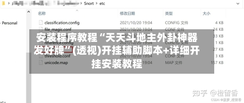 安装程序教程“天天斗地主外卦神器发好牌	”(透视)开挂辅助脚本+详细开挂安装教程-第1张图片