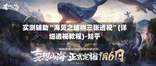 实测辅助“海贝之城拼三张透视	”(详细透视教程)-知乎-第1张图片