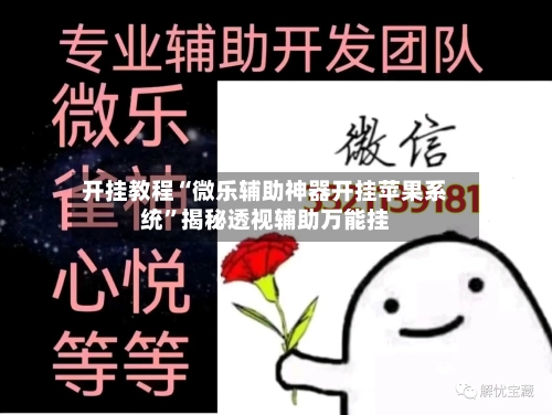 开挂教程“微乐辅助神器开挂苹果系统”揭秘透视辅助万能挂-第1张图片