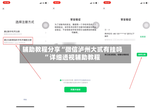辅助教程分享“微信泸州大贰有挂吗”详细透视辅助教程-第1张图片