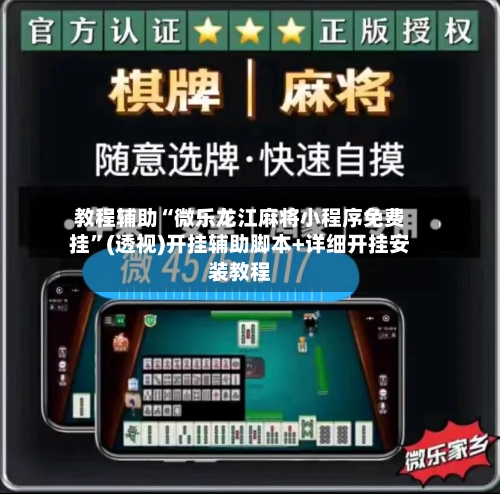 教程辅助“微乐龙江麻将小程序免费挂”(透视)开挂辅助脚本+详细开挂安装教程-第1张图片