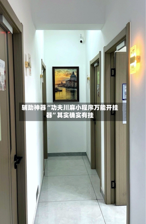 辅助神器“功夫川麻小程序万能开挂器”其实确实有挂-第1张图片