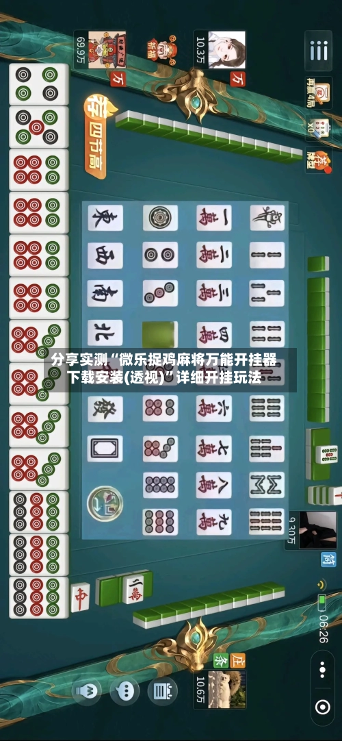 分享实测“微乐捉鸡麻将万能开挂器下载安装(透视)”详细开挂玩法-第1张图片
