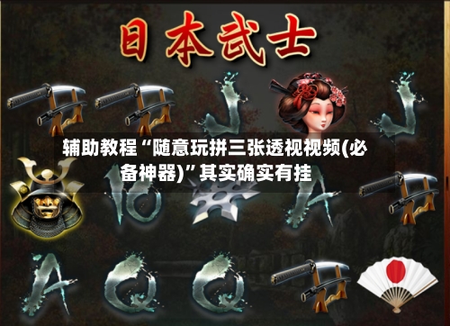 辅助教程“随意玩拼三张透视视频(必备神器)”其实确实有挂-第1张图片