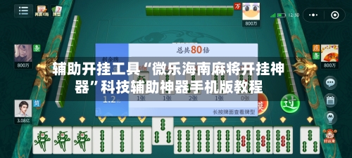 辅助开挂工具“微乐海南麻将开挂神器”科技辅助神器手机版教程-第1张图片