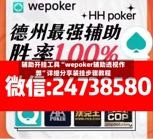 辅助开挂工具“wepoker辅助透视作弊	”详细分享装挂步骤教程-第1张图片
