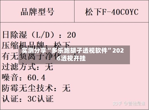 实测分享“多乐跑胡子透视软件”2026透视开挂-第1张图片