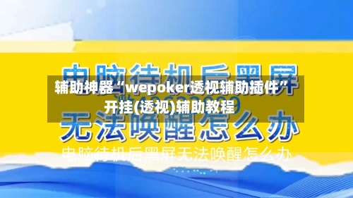 辅助神器“wepoker透视辅助插件”开挂(透视)辅助教程-第1张图片