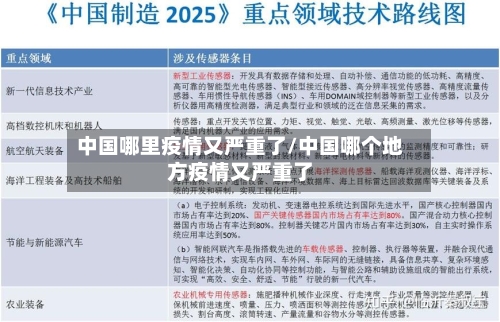 中国哪里疫情又严重了/中国哪个地方疫情又严重了-第1张图片